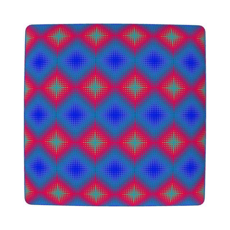 Luxury Rectangle Footstool by Daisy Inferno