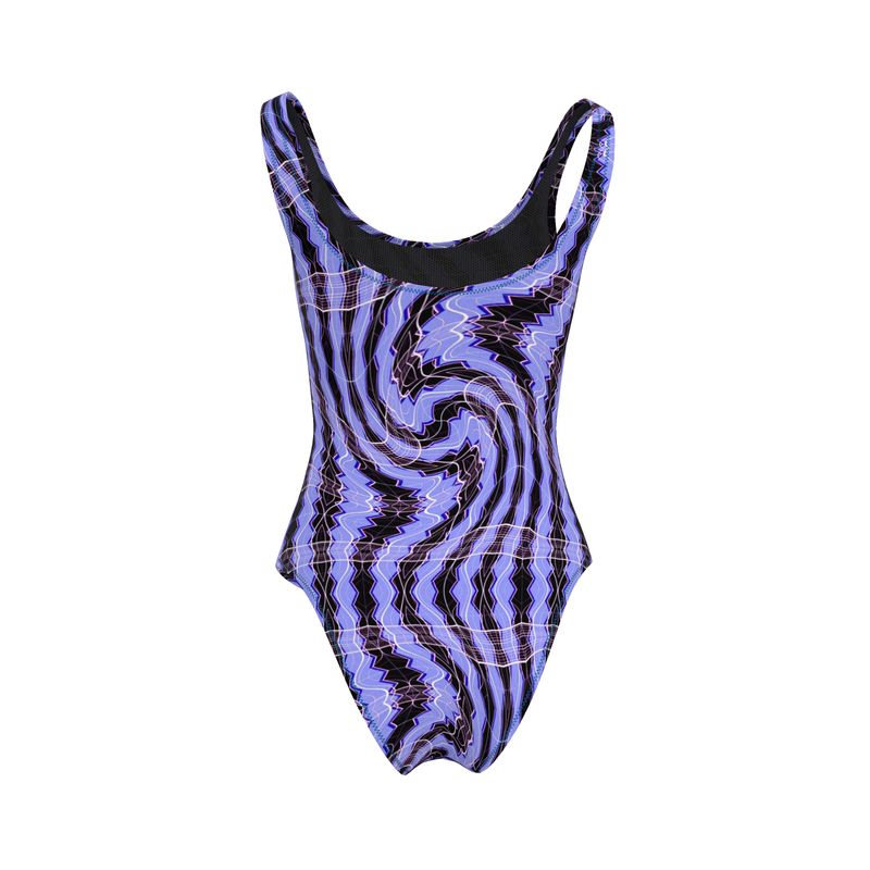 Daisy Inferno™  Lavender Pulse One-Piece Swimsuit (XS-2XL)