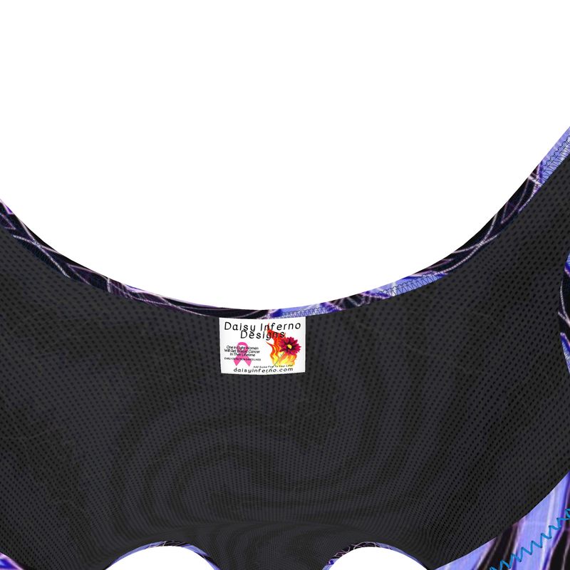 Daisy Inferno™  Lavender Pulse One-Piece Swimsuit (XS-2XL)