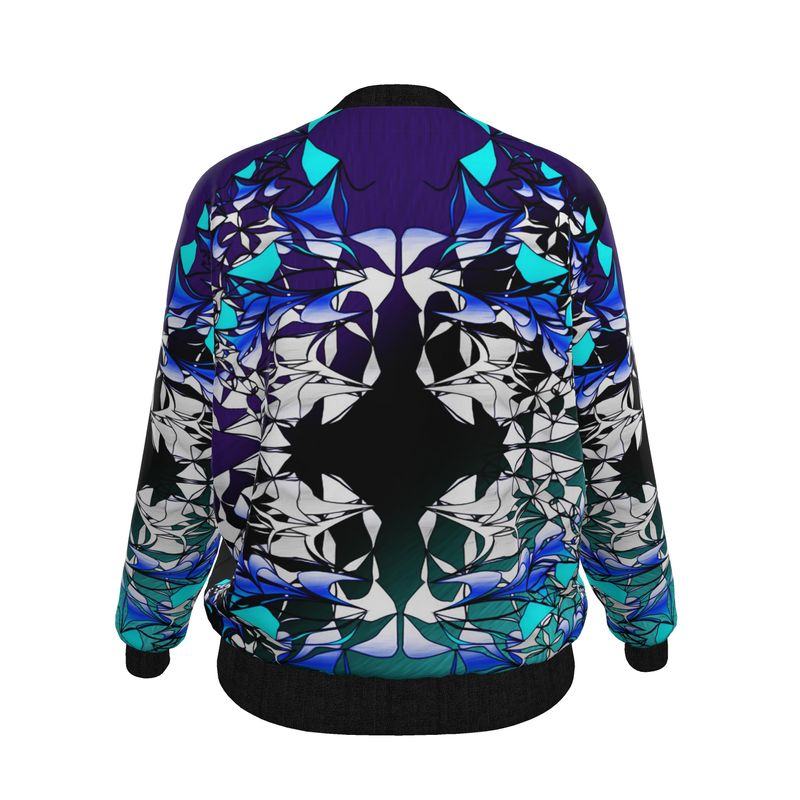 Ladies Crystal Caves Bomber Jacket