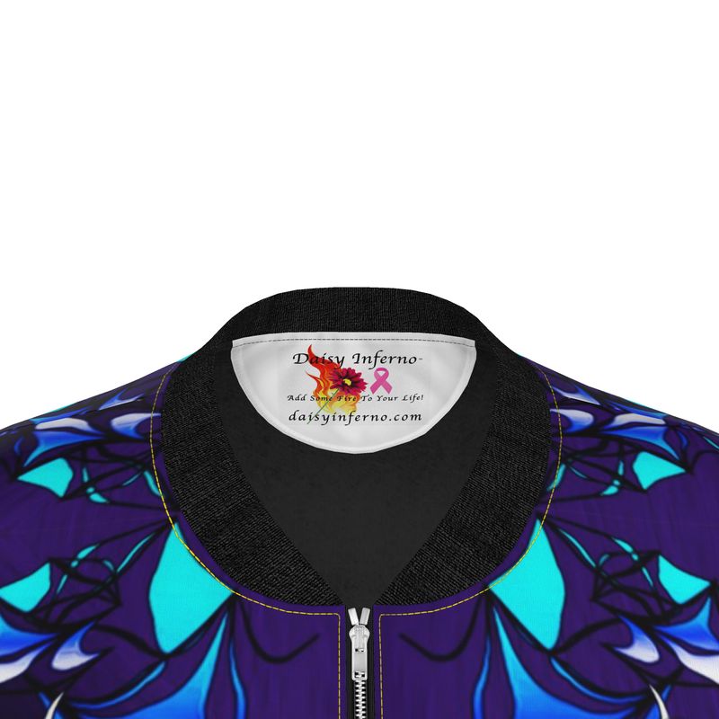 Ladies Crystal Caves Bomber Jacket