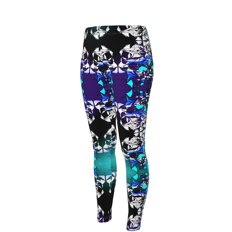 Crystal Caves High Waisted Leggings for Women
