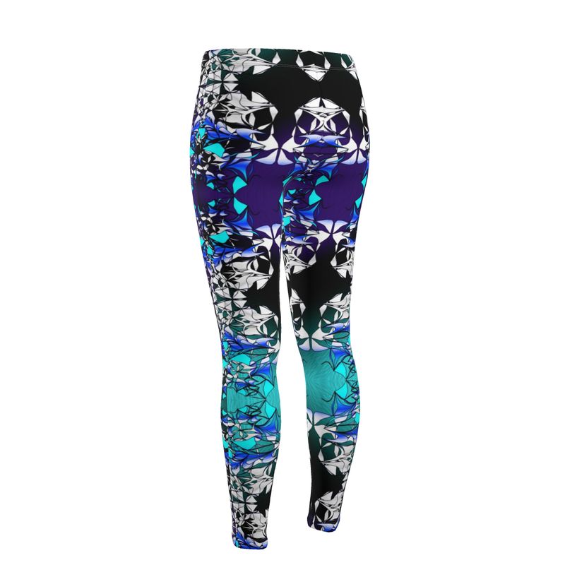 Crystal Caves High Waisted Leggings for Women