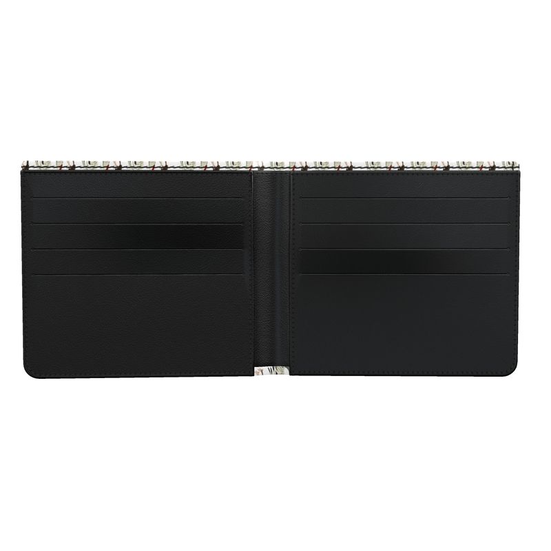 The Country Kitchen Leather Bifold Wallet for Men by Daisy Inferno