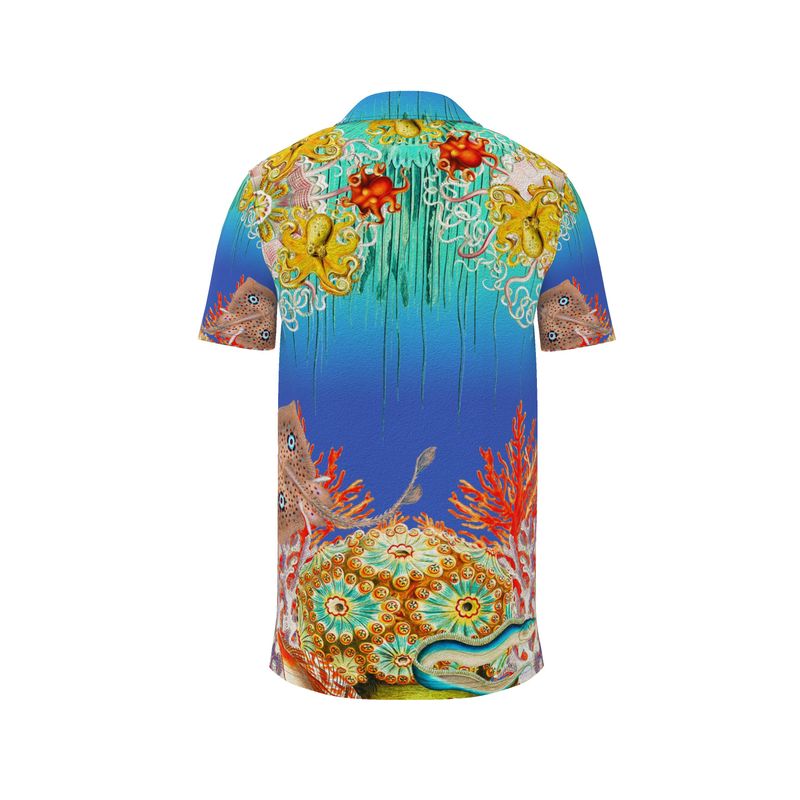 The Abyssal Bloom design features an intricate, organic fractal pattern reminiscent of deep-sea flora. These assets are optimized to highlight the unique "dark nature" aesthetic and the high-performance quality of the garment.