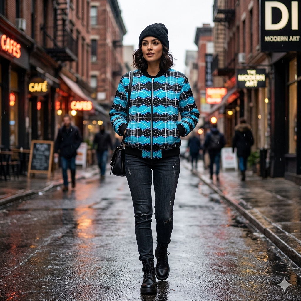 Ladies Bomber Jacket