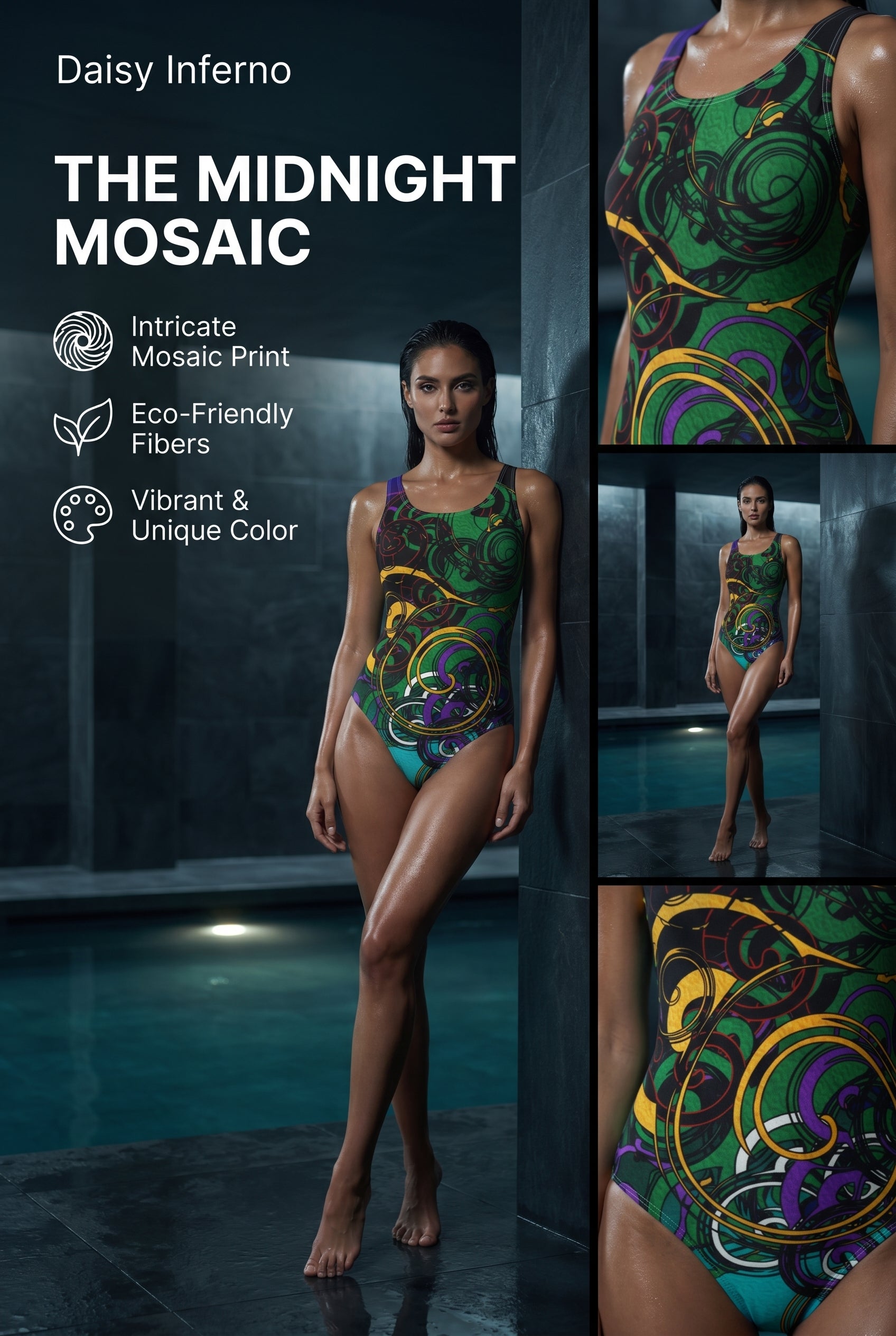 Daisy’s Dials One-Piece Swimsuit